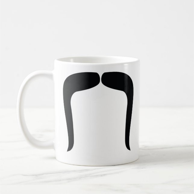 Caneca De Café Bigode (Esquerda)