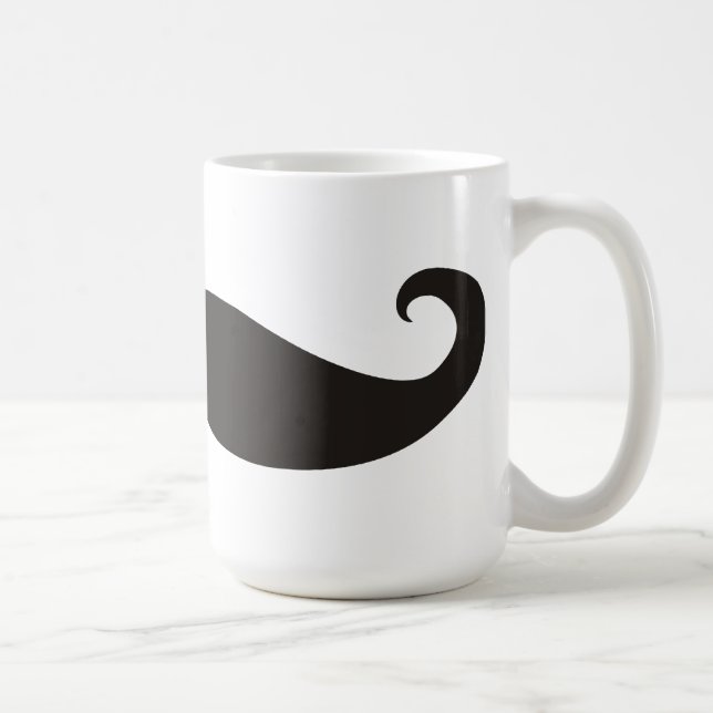 Caneca De Café bigode / bigode / Schberrbart (Direita)