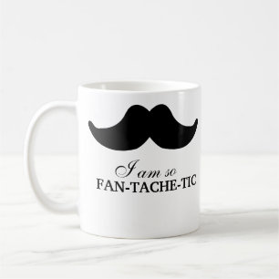 Caneca De Café Bigode (Fã-Tache-Tic)