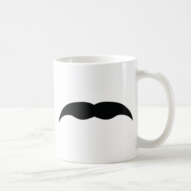 Caneca De Café bigode preto (Direita)