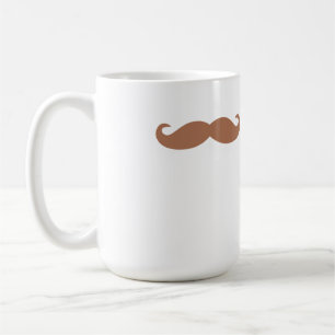 Caneca De Café bigode solteiro