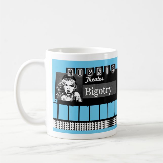 Caneca De Café "Bigotria: The Musical" Billboard Mug (Esquerda)