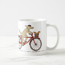 Bike de Cachorro com Esquilo - Arte Animal Bestial