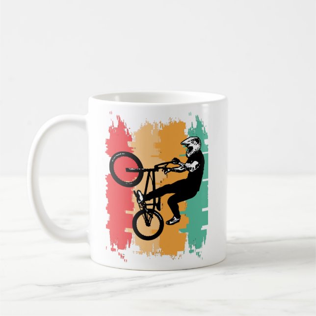 Caneca De Café Bike Retro (Esquerda)