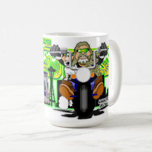 Caneca De Café Biker Toons de Bubba