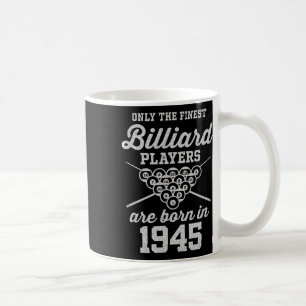 Caneca De Café Bilhetes de Aniversário do Jogador de Piscina com 