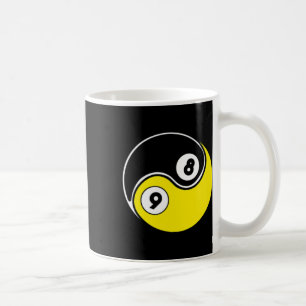 Caneca De Café Bilhetes de Piscina do Snooker de Bola 9 8