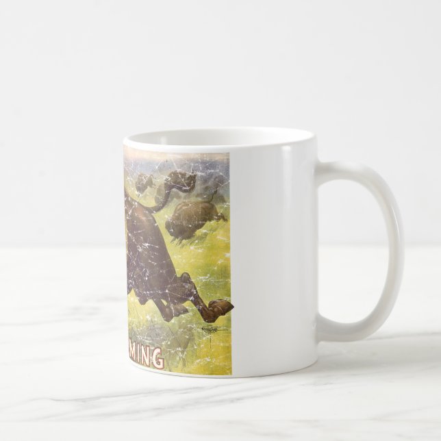 Caneca De Café Bill Cody - 1899 - angustiado (Direita)