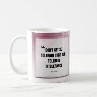Caneca De Café Bill Mahar Quote Mug