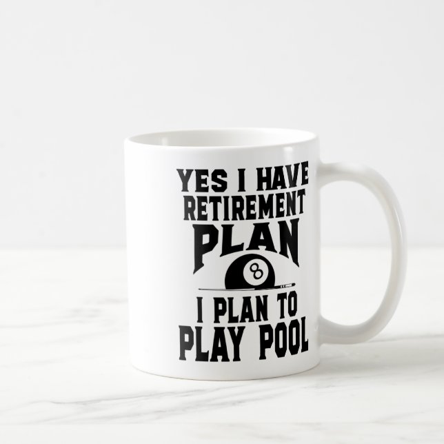 Caneca De Café Billiard Billiard Piscina Sim Eu Tenho Uma Reforma (Direita)