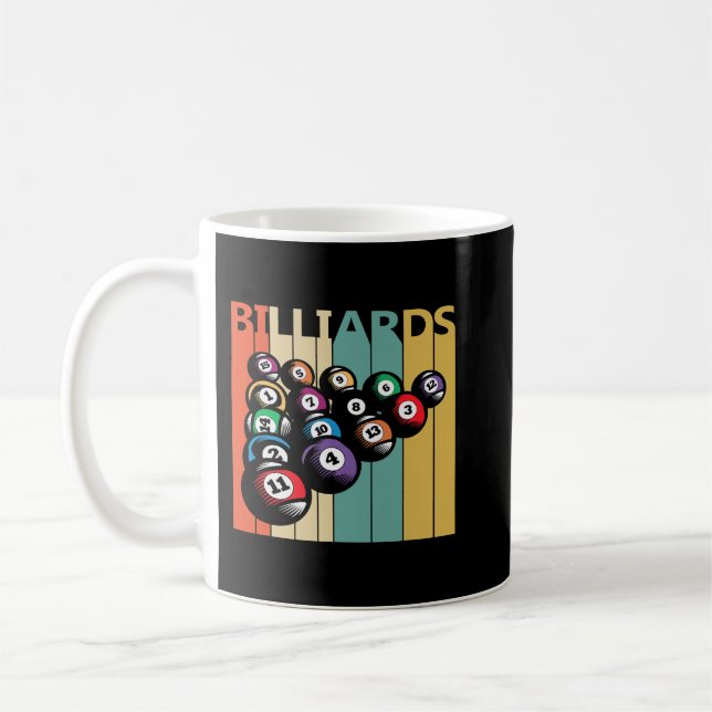 Caneca De Café Billiards Esporte (Esquerda)