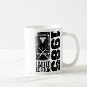 Caneca De Café Billiards Snooker-gamer Vintage 1985 Piscina de an