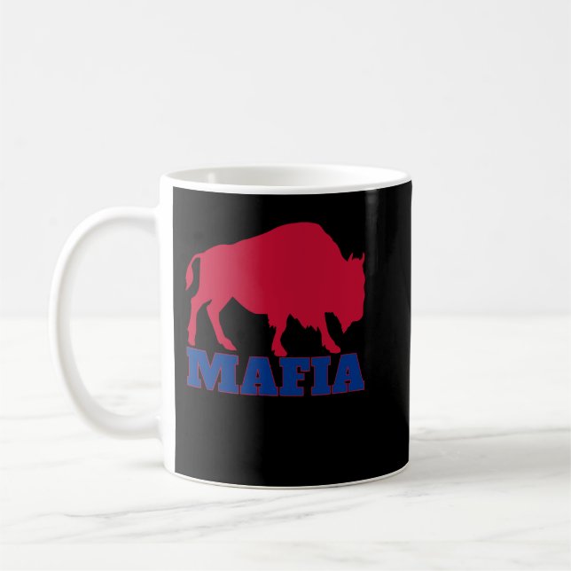 Caneca De Café Bills Mafia Excelente Gift Buffalo Futebol Sports  (Esquerda)