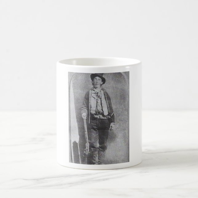 Caneca De Café Billy the Kid (Centro)