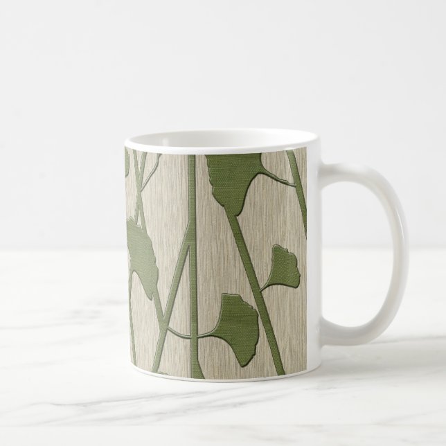 Caneca De Café biloba de ginkgo (Direita)