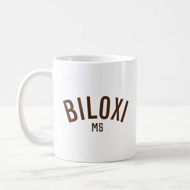 Caneca De Café Biloxi, Mississippi (Esquerda)