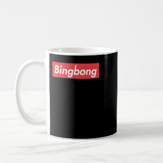 Caneca De Café Bing Bong Box Logo - BOGO NYC Sidetalk New York