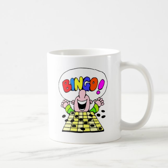 Caneca De Café Bingo (Direita)