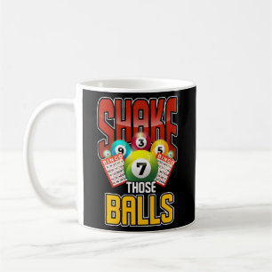 Caneca De Café Bingo Balls Lottery Winner Player Bingo Bingo Bing