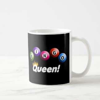 Caneca De Café Bingo Queen