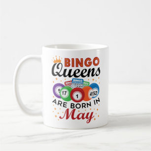 Caneca De Café Bingo Queens São Nasceres Em Maio