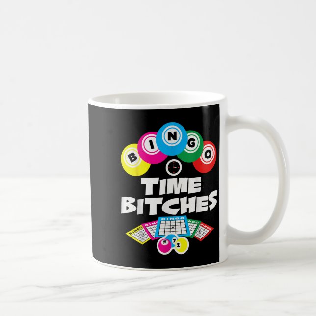 Caneca De Café Bingo Time Es Funny Bingo Player Game Lover Gift H (Direita)
