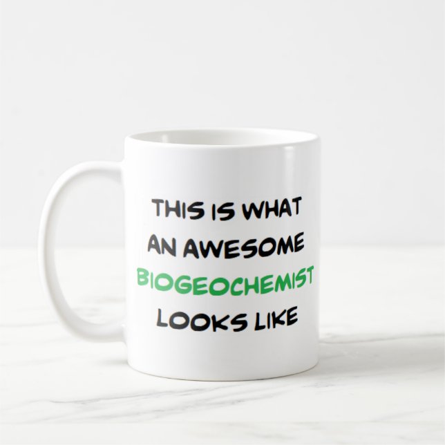 Caneca De Café biogeoquímico, incrível (Esquerda)