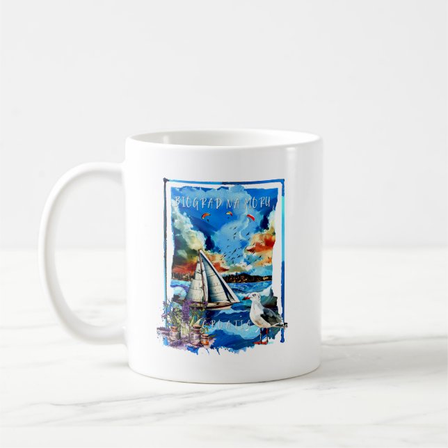 Caneca De Café Biograd na Moru (Esquerda)