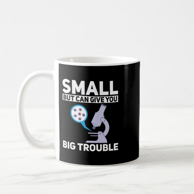 Caneca De Café Biologia celular microbiologia biologista engraçad (Esquerda)