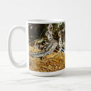 Caneca De Café Biologia De Um Dragão De Bebê, Lizard,