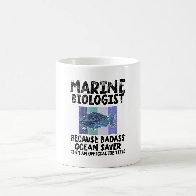 Caneca De Café Biologia Marinha (Centro)