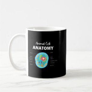 Caneca De Café Biólogo Anatomia Científica Das Células Animais