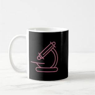 Caneca De Café Biólogo Laboratório de Microscópio Ciência Biológi