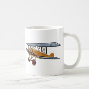 Caneca De Café Biplano de madeira