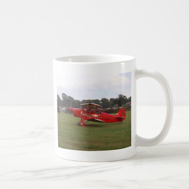 Caneca De Café Biplano Hatz (Direita)