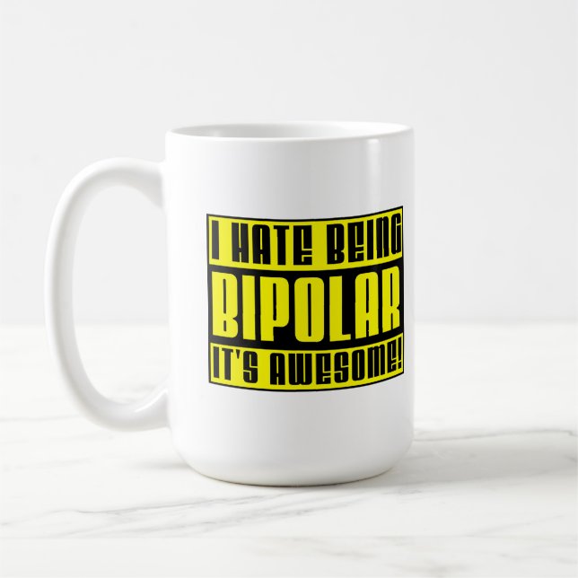 Caneca De Café Bipolar Mug (Esquerda)