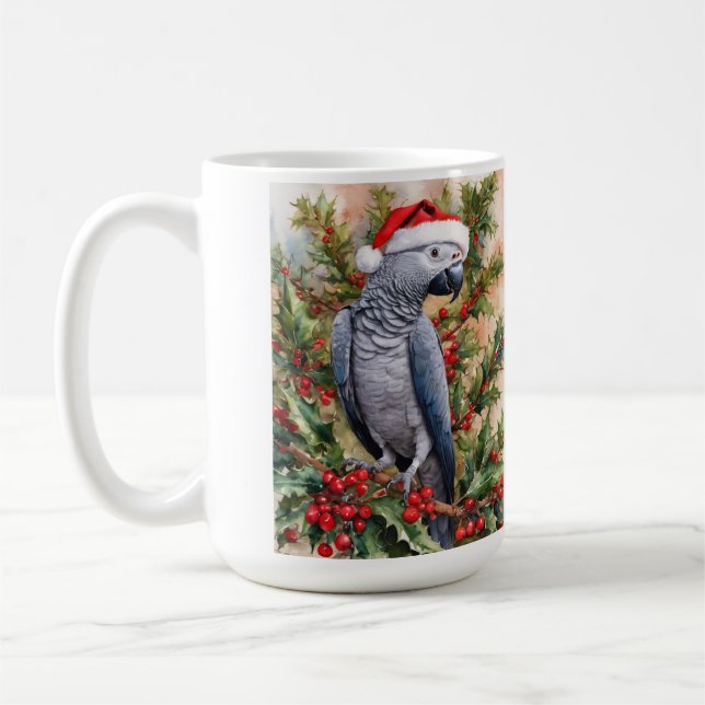 Caneca De Café Bird Lover Christmas Mug (Esquerda)