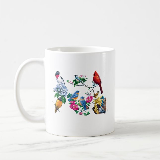 Caneca De Café Bird Lovers Coffee Mug (Esquerda)