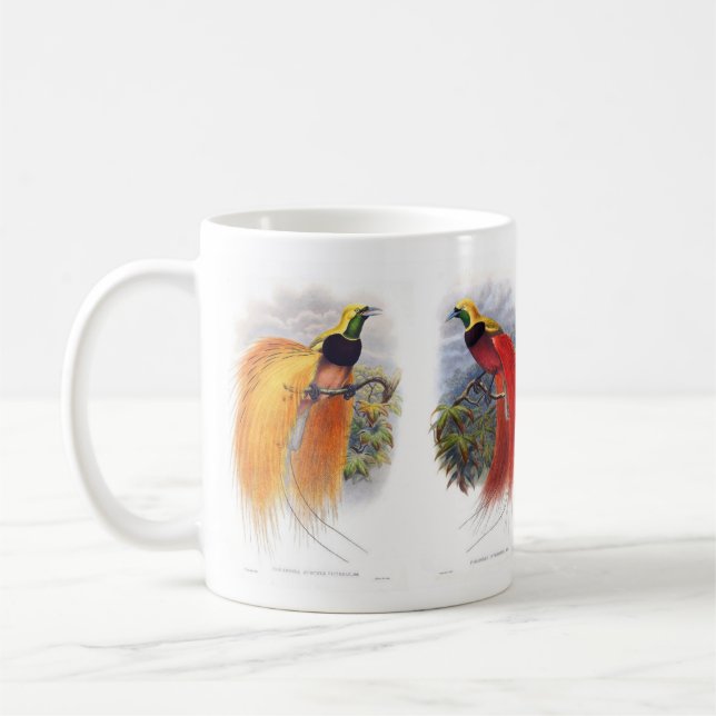 Caneca De Café Bird of paradise (Esquerda)