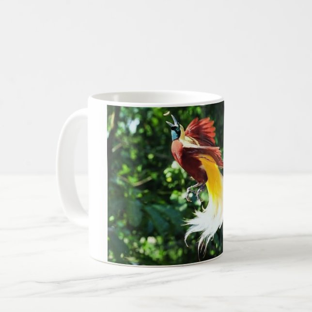 Caneca De Café Bird of Paradise Mugs and Cups (Frente Esquerda)