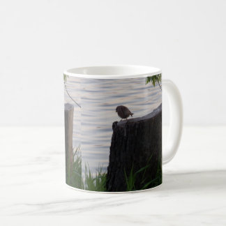 Caneca De Café Bird on a Stump Mug