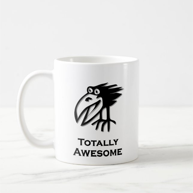 Caneca De Café Bird Totalmente Incrível (Esquerda)