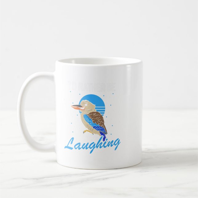 Caneca De Café Birding Australia Laughing Kookaburra (Esquerda)