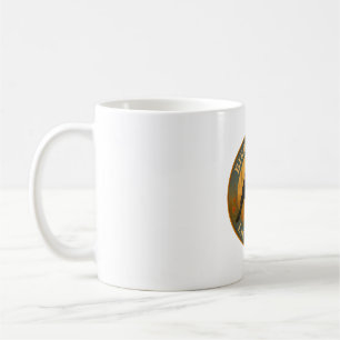 Caneca De Café Birding é um estilo de vida - Marte de Pássaro Neg