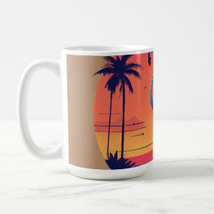 Caneca De Café Birds on the Wire – Camiseta Cartoon Flock