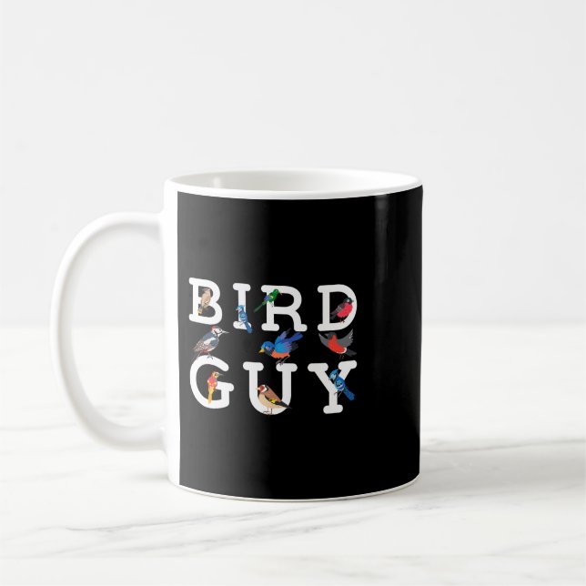 Caneca De Café Birdwatch Amante Nascendo Ornitologia Birdwatche (Esquerda)