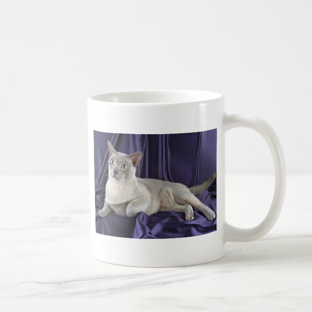 Caneca De Café Birmanês, lilac (Direita)