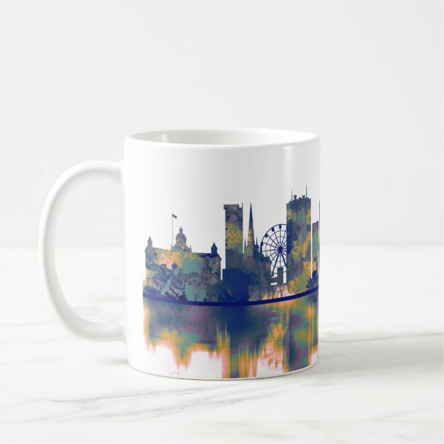 Caneca De Café Birmingham Skyline (Esquerda)