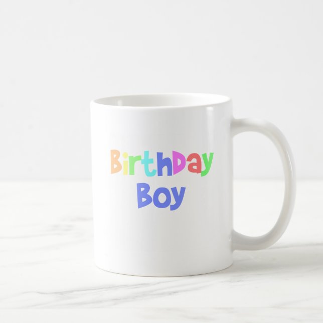 Caneca De Café Birthday Boy (Direita)