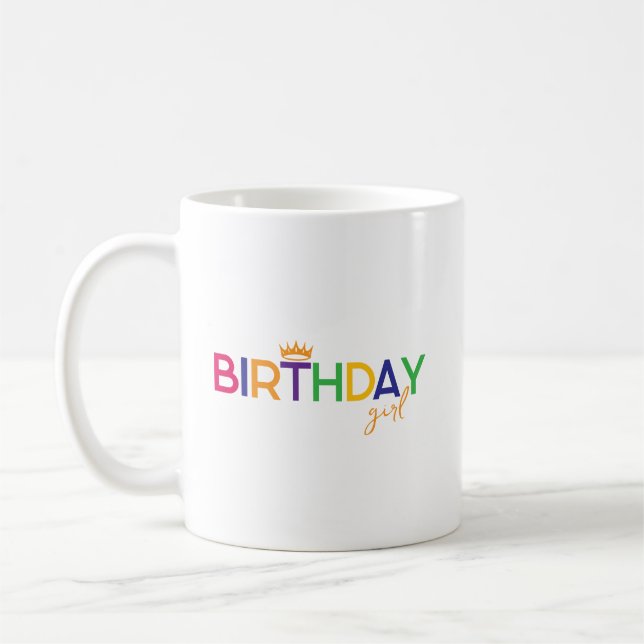 Caneca De Café Birthday Girl (Esquerda)